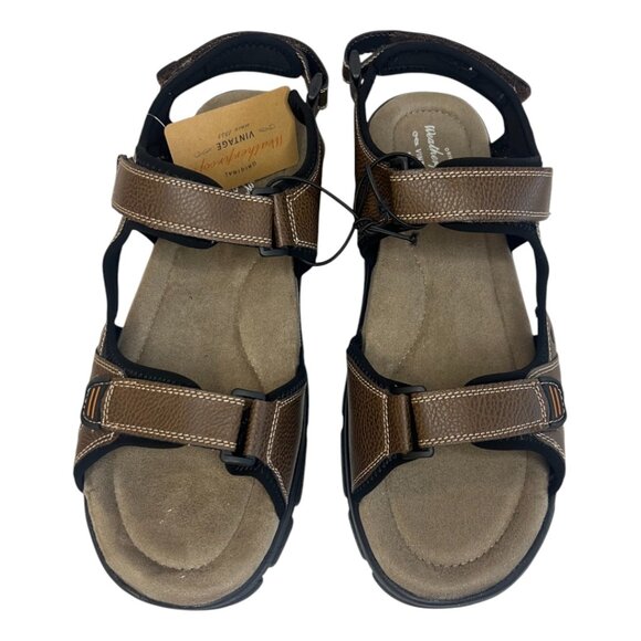 Men's Weatherproof Vintage Cameron sandals, size 13M - brown - NIB - Picture 3 of 9